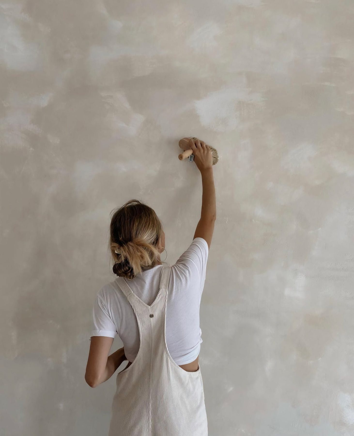 Aplicação de LIMEWASH com trincha